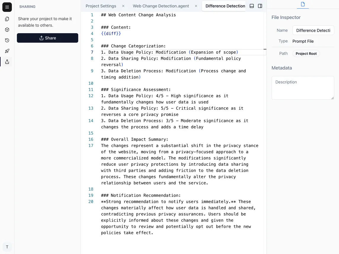 Product screenshot